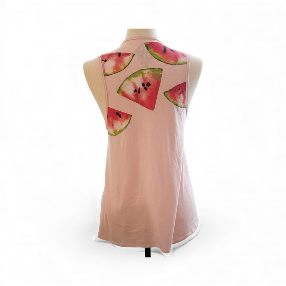 Chaser Pink Watermelon Print Tank Top - Picture 3 of 6